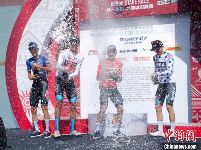 环广西公路自行车赛重启 北海首站意大利车手夺