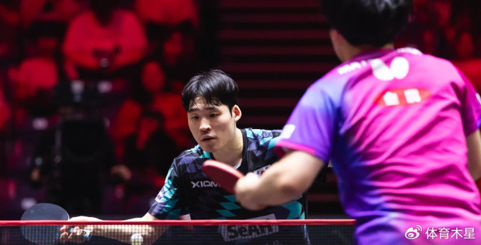 张禹珍逆转松岛辉空晋级八强 WTT新加坡大满贯男