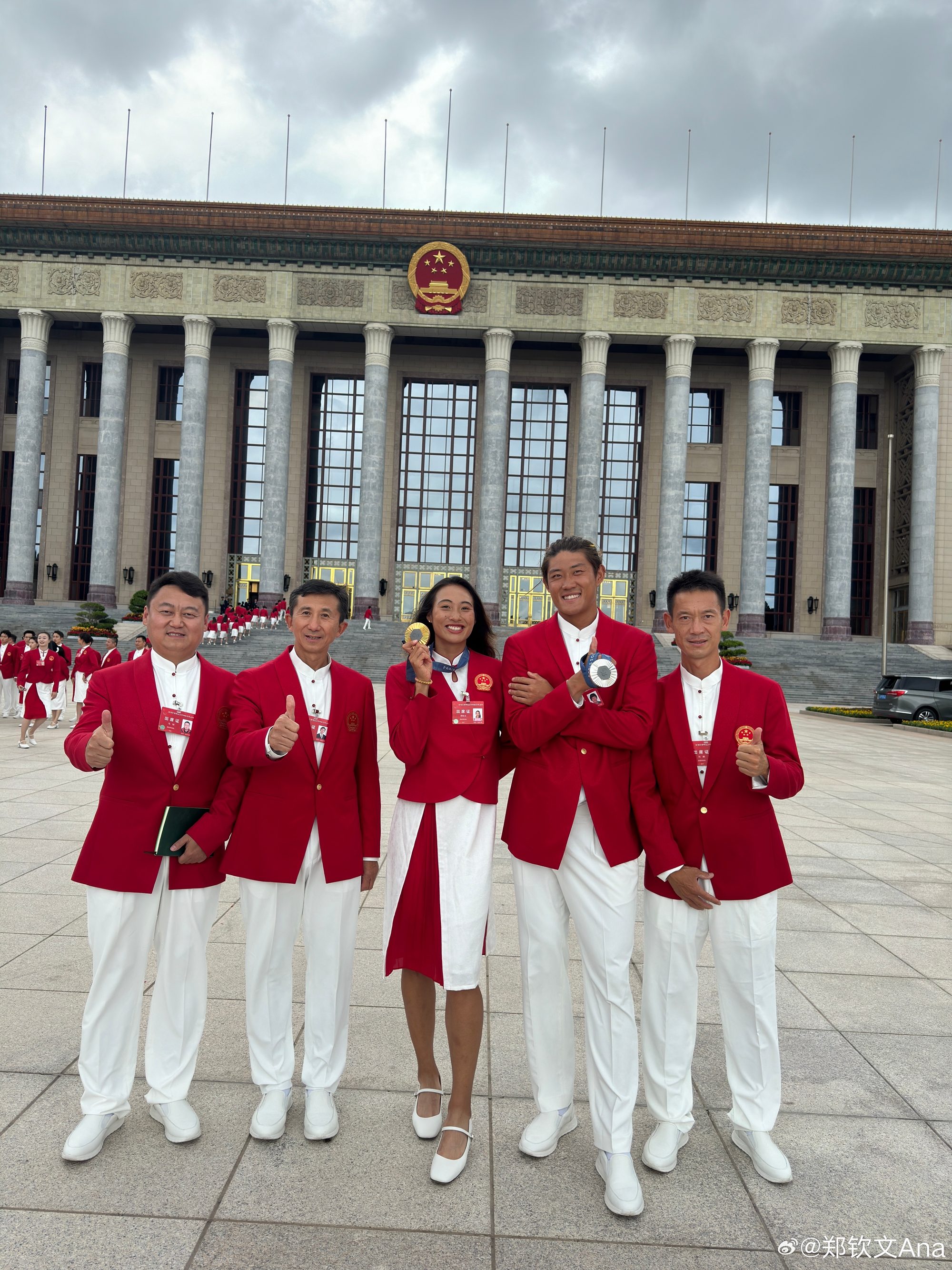 表彰大会刚落幕，郑钦文凌晨两点飞赴美国备战