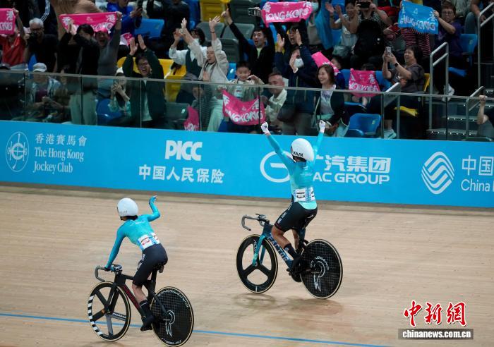 香港队麦迪逊赛夺金 李思颖梁颖仪携手登顶